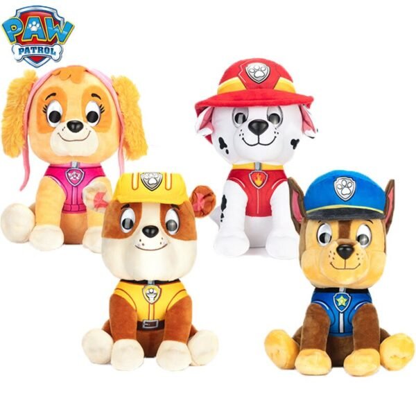Peluches Patrouille de chiots (ensemble de 4) - 1