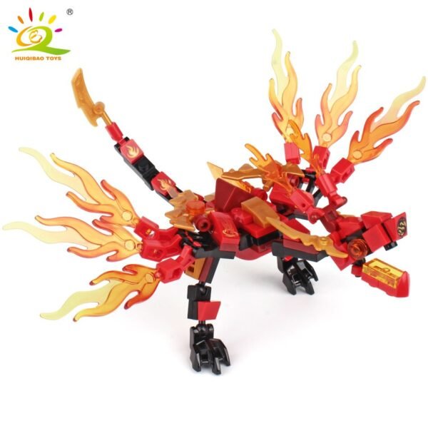 Figurines Ninja et Dragon - 5