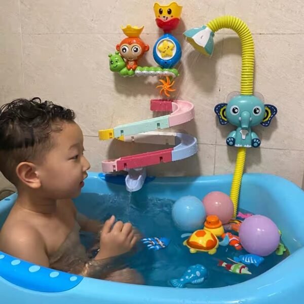 Jouets de Bain Éléphant et Canard