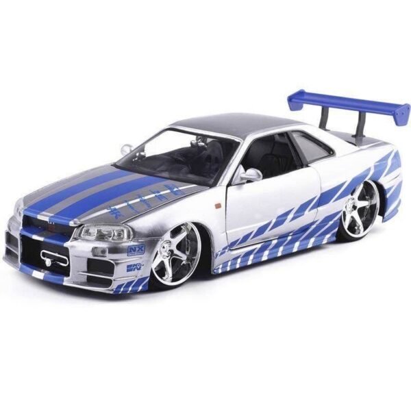 Modèle de Voiture Nissan GTR R34 Skyline 1:24 - 3
