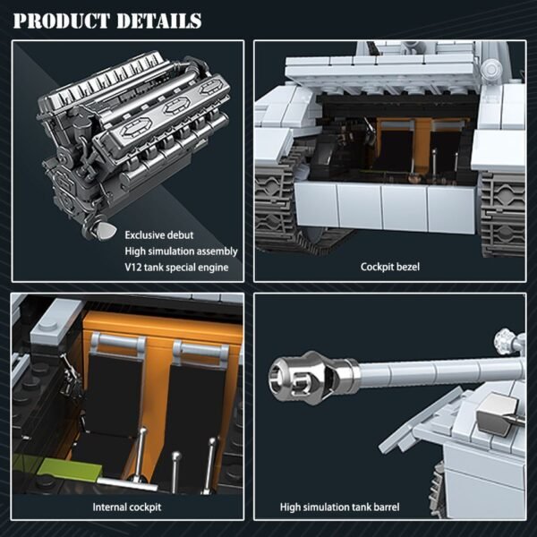 Kit de Construction de Char Soviétique KV-1 - 4