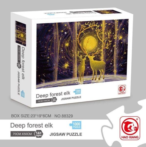 Puzzle 1000 pièces antistress - 1