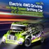 Voiture 4WD télécommandée avec lumières LED