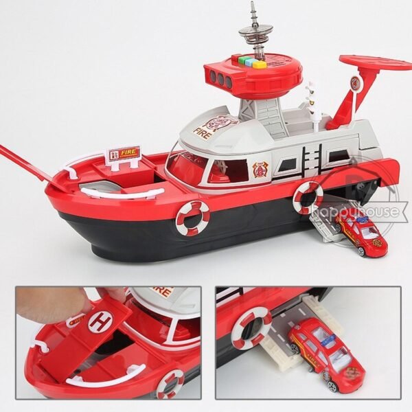Bateau sur Piste d'Inertie - 5