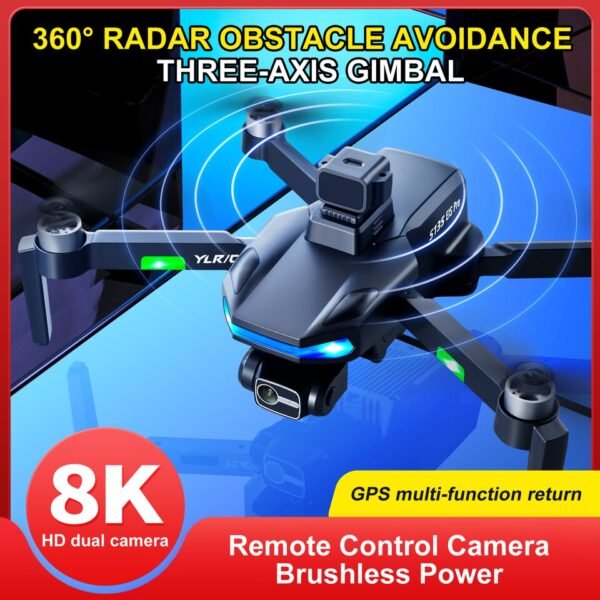 Drone GPS avec Caméra 8K - 3