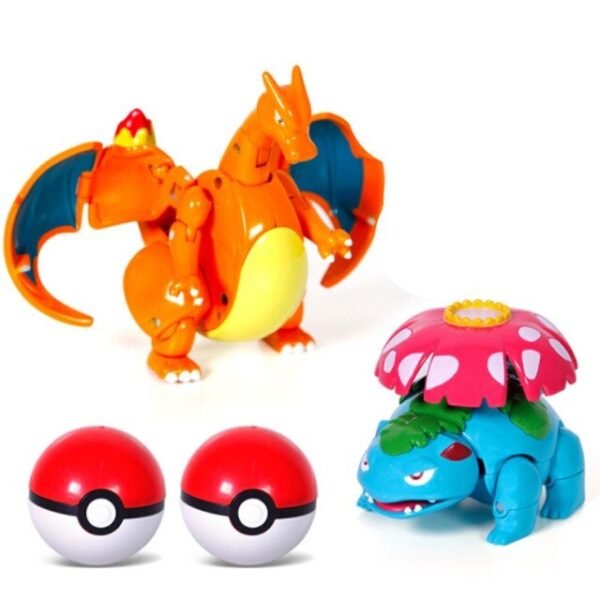 Lot de Poke Balls transformables - 7