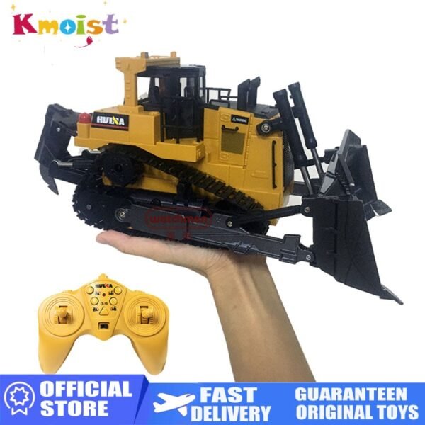 Bulldozer Télécommandé en Alliage - 1