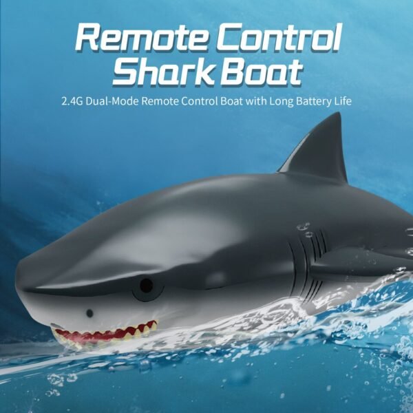 Bateau télécommandé requin - 3