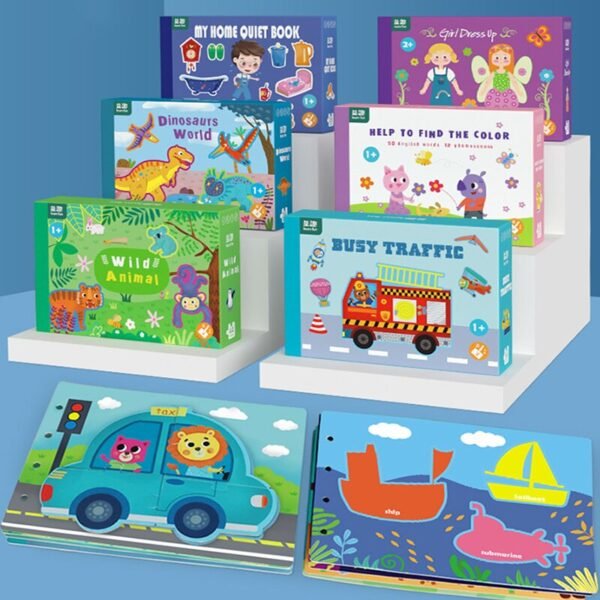 Livre puzzle Montessori DIY - 6