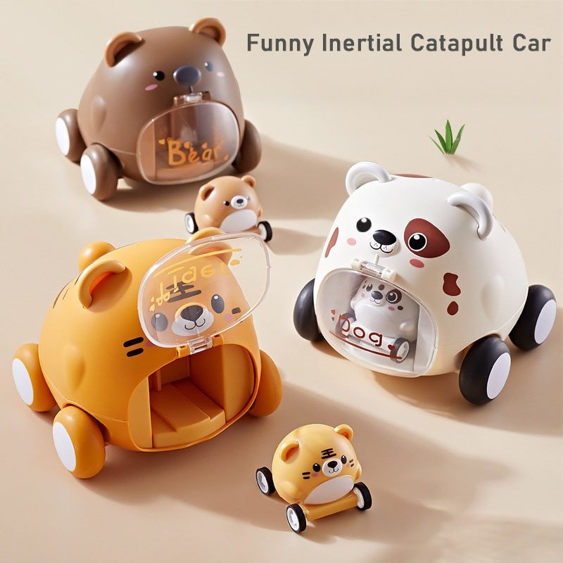 Voiture animale catapulte