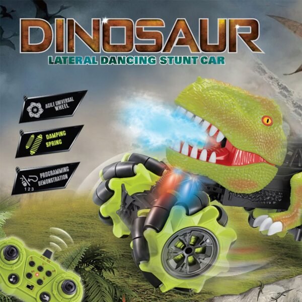 Voiture Dinosaure Télécommandée - 4