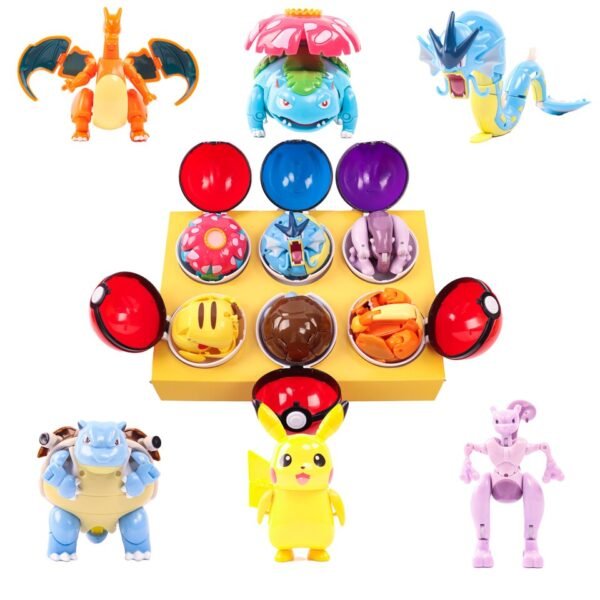 Coffret de 12 Figurines Pokémon - 9