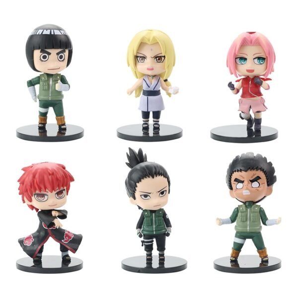 Ensemble de 6 figurines Naruto - 1