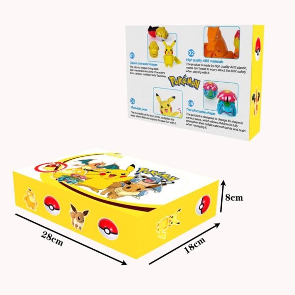 Coffret Pokémon avec Pokéballs Déformables - 17