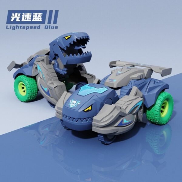 Voiture Dinosaure Transformable - 8
