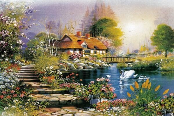 Puzzle 1000 pièces "Paysage célèbre" - 5