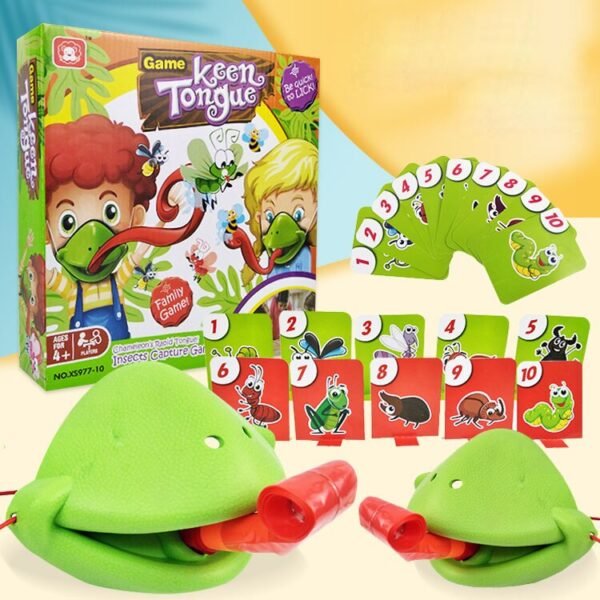 Jeu de langue de grenouille - 2