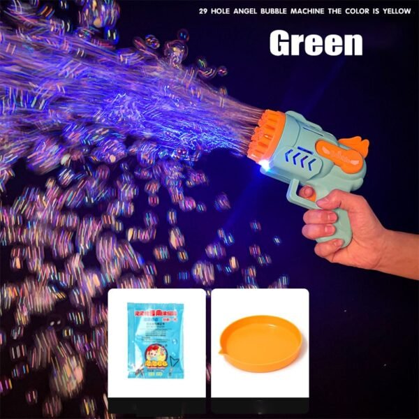 Pistolet à Bulles Électrique Lumineux - 11