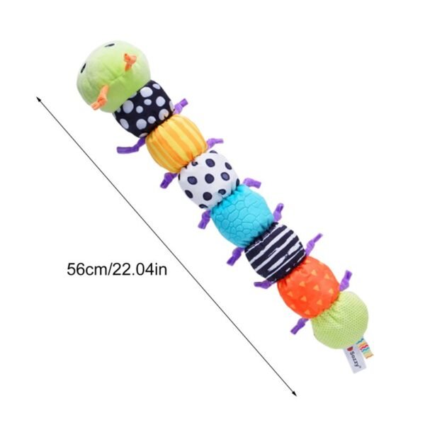 Jouet musical en peluche chenille - 6
