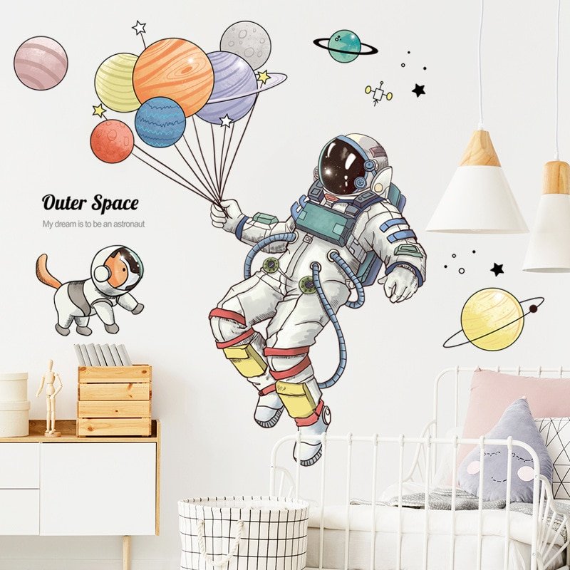 Sticker Mural Espace