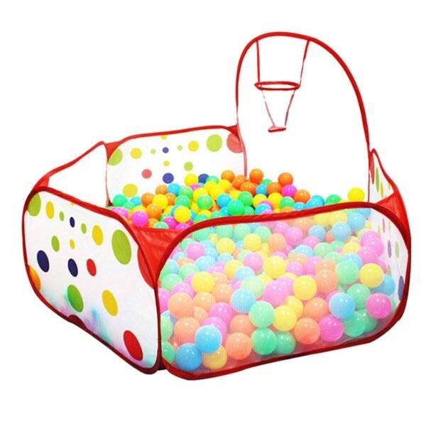 Tente à Balles avec Panier de Basket