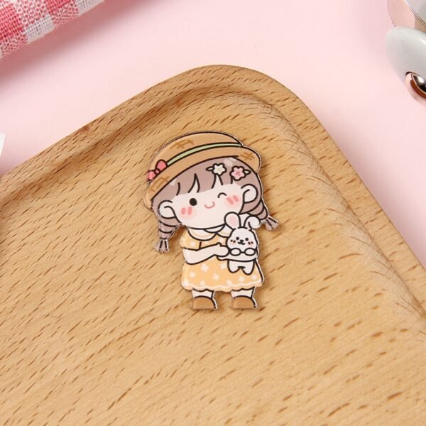 Broches acryliques pour enfants - 7
