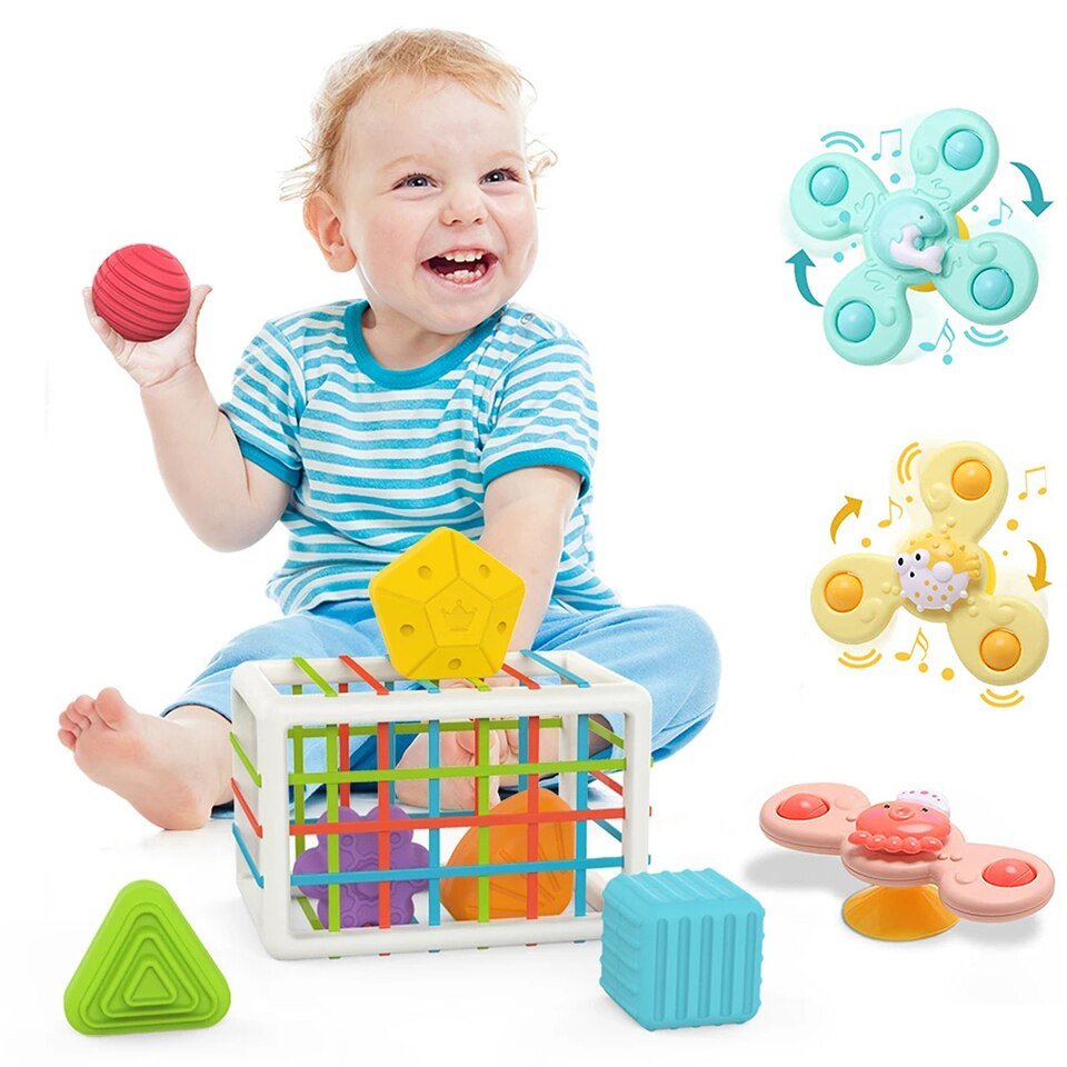 Jeu de Triage par Formes pour Bébé