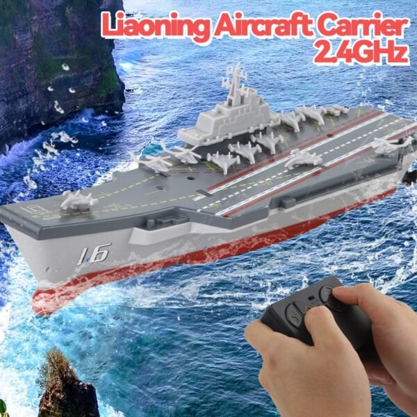 Porte-Avions Télécommandé Miniature - 1