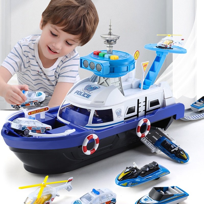 Bateau sur Piste d'Inertie