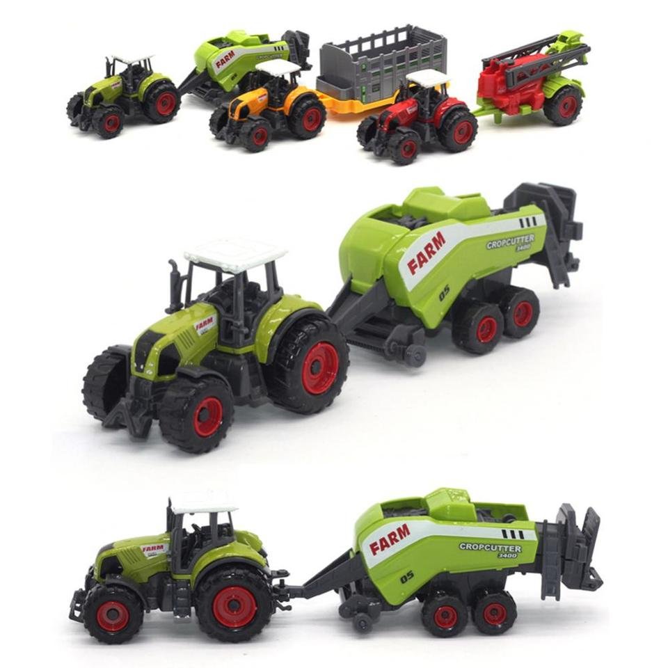 Ensemble de véhicules agricoles