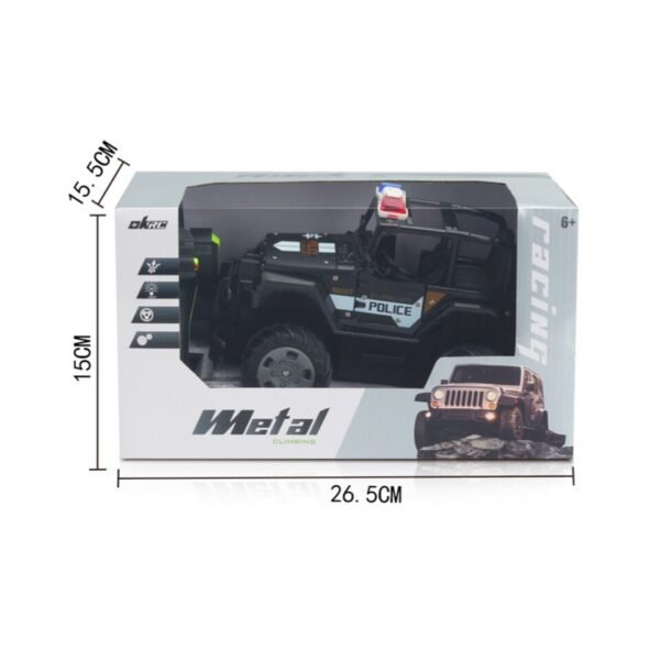 Voiture de Police Tout-Terrain Télécommandée - 2
