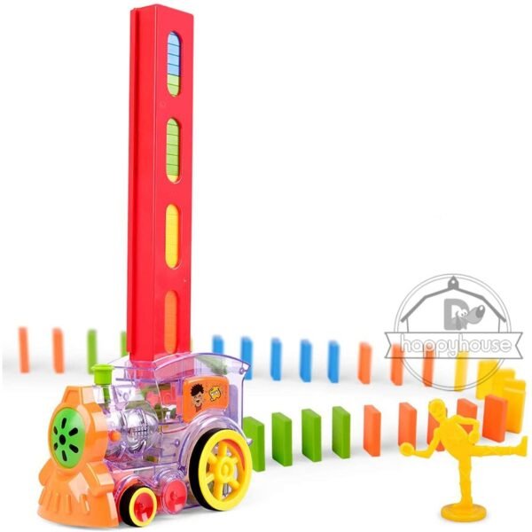 Train Domino Lumineux et Sonore