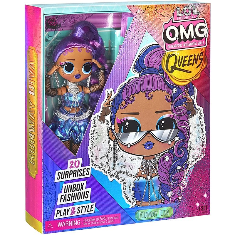 Poupée mode LOL Queens avec boîte cadeau