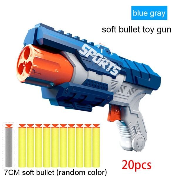 Pistolet à fléchettes en mousse - 4