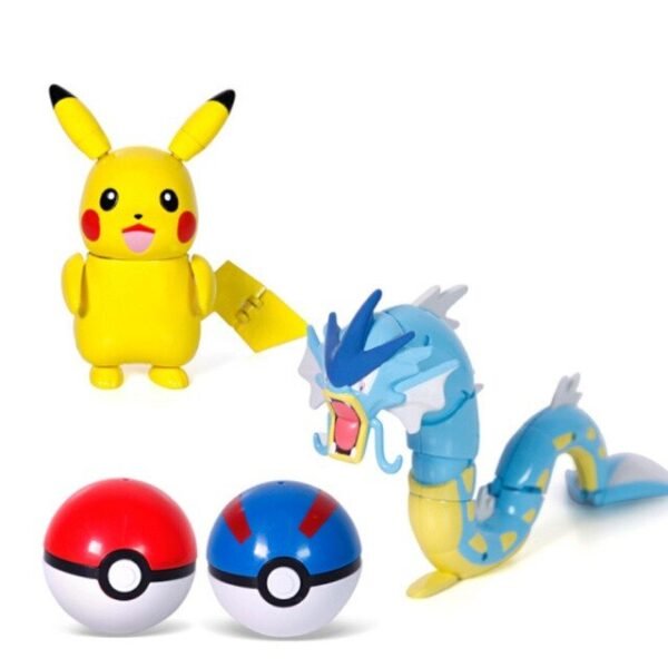 Lot de Poke Balls transformables - 27