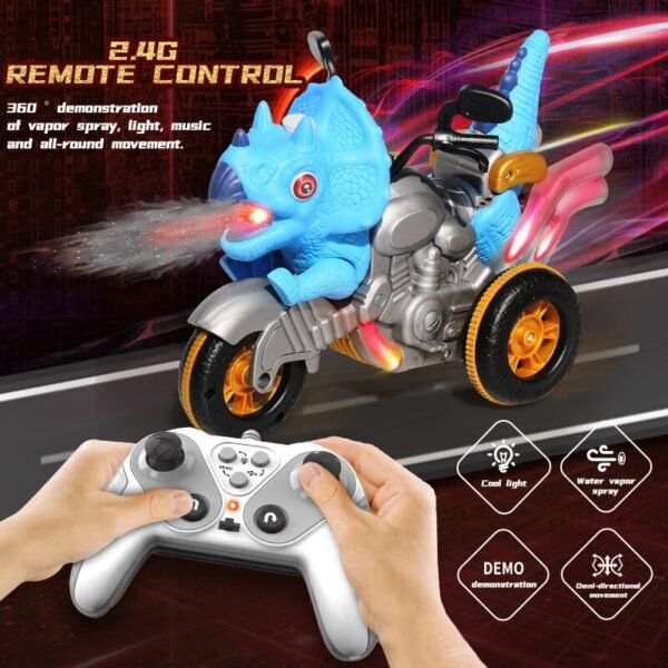 Moto Dinosaure Télécommandée - 5