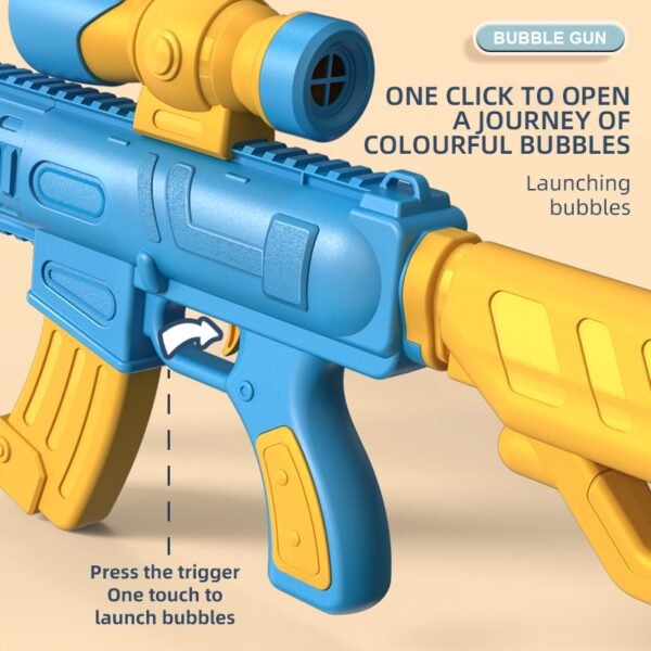 Pistolet à bulles électrique rechargeable - 7