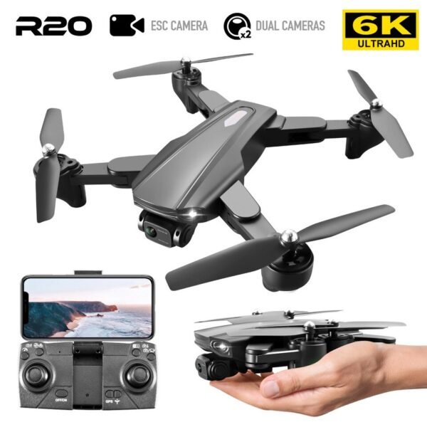 Drone télécommandé avec caméra 6K - 1