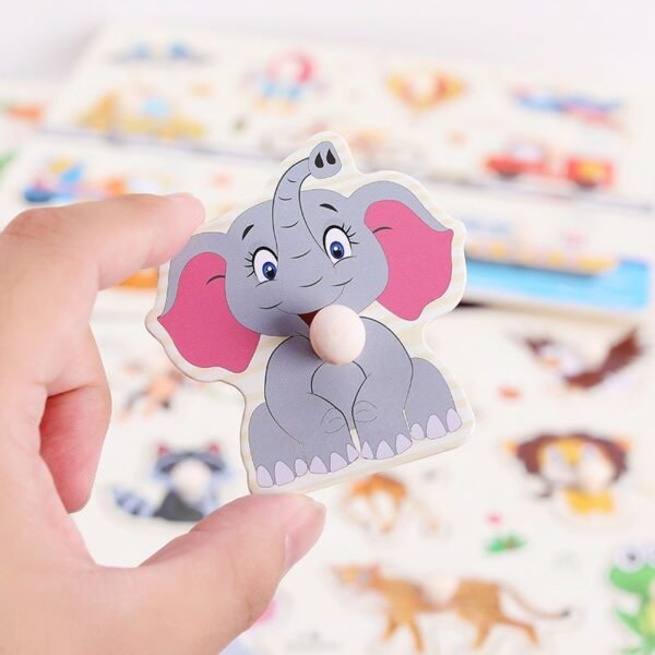 Puzzles animaux en bois - 2