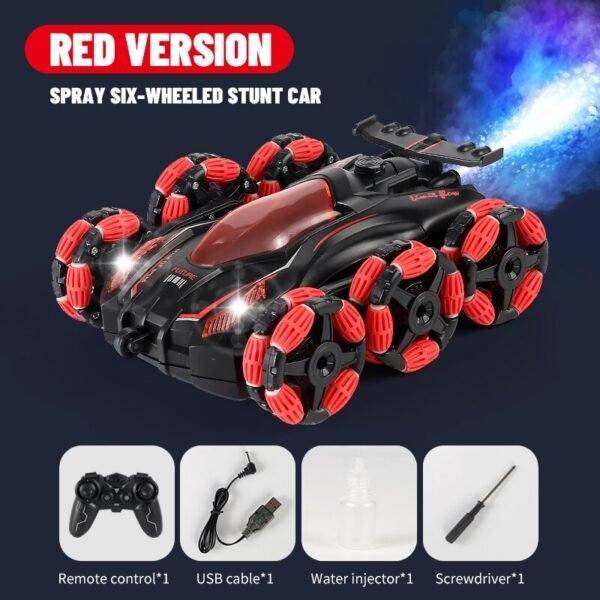 Voiture RC Cascadeuse à Six Roues - 1