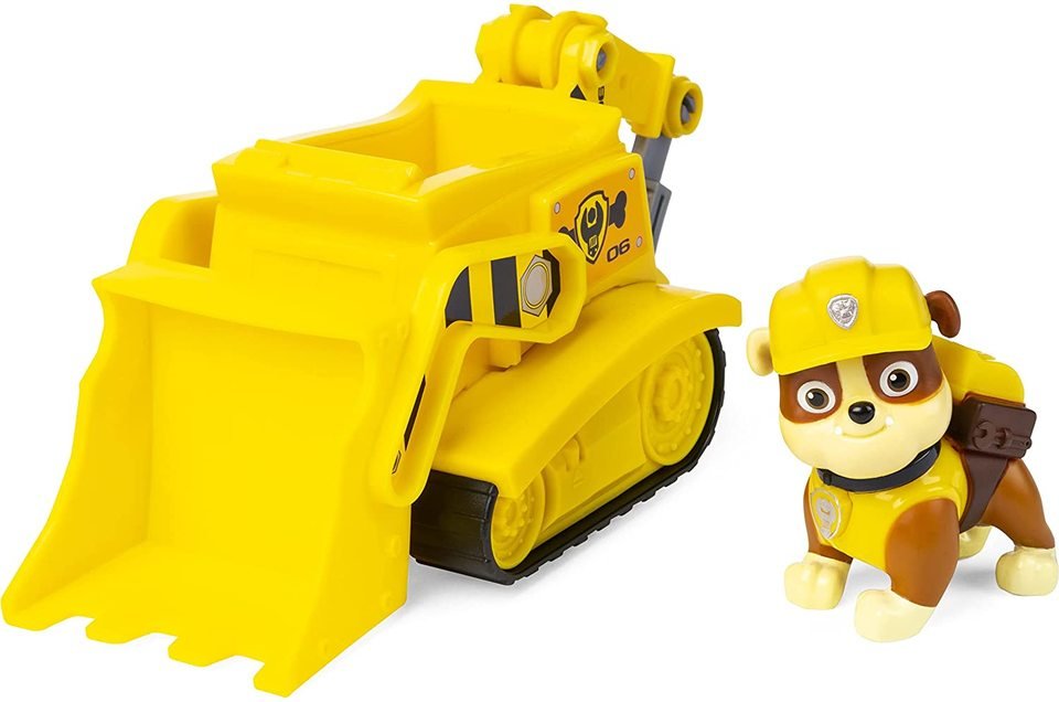 Bulldozer avec Figurine