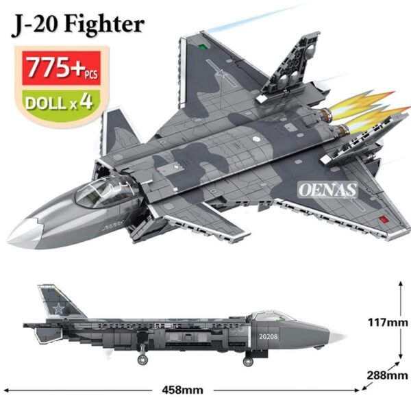 Ensemble Blocs Avion de Combat - 2
