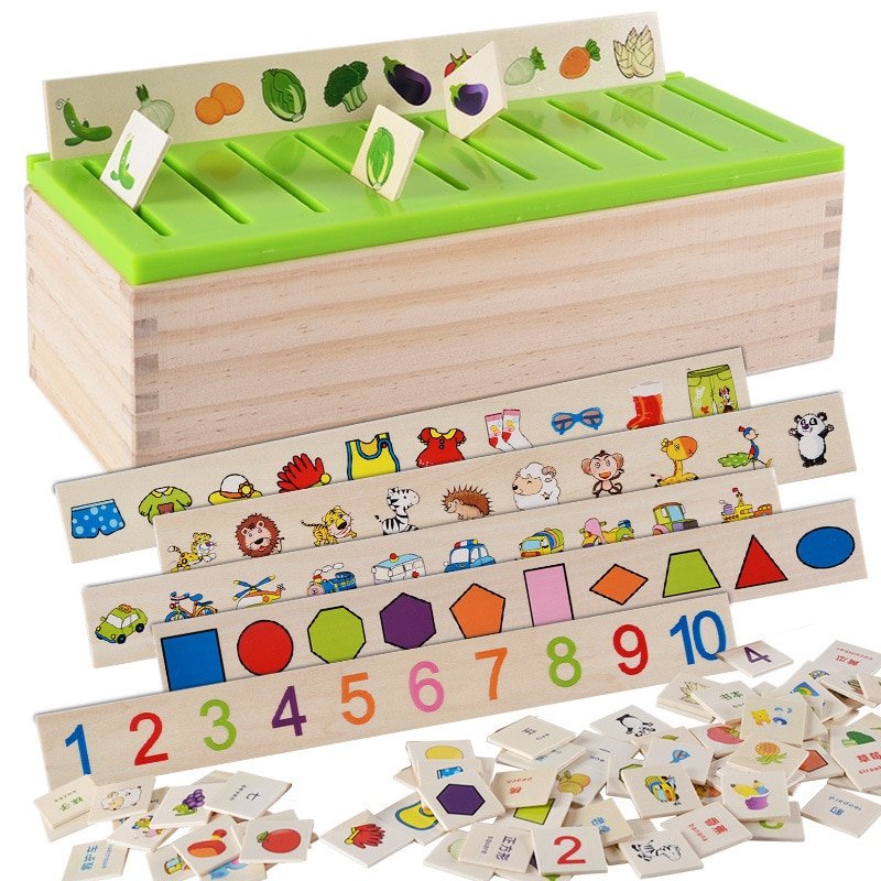 Boîte Éducative Montessori Mathématique