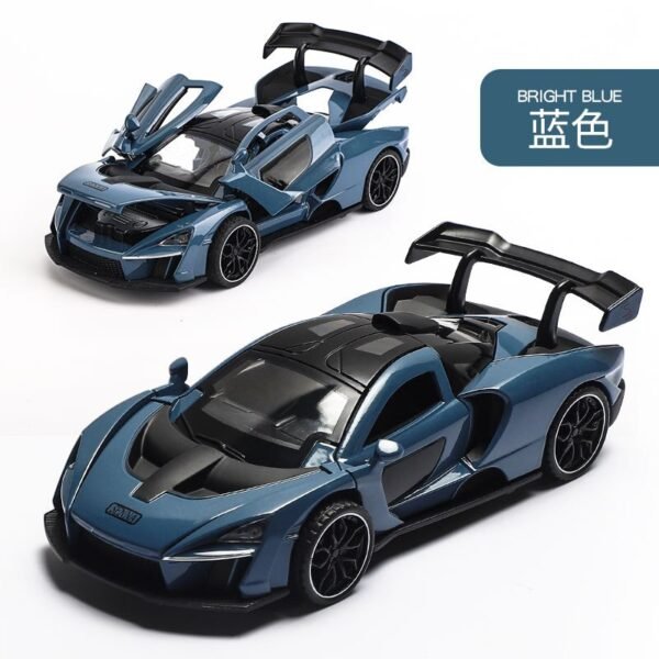 Voiture de Course Miniature en Alliage - 7