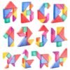 Tangram Magnétique 3D