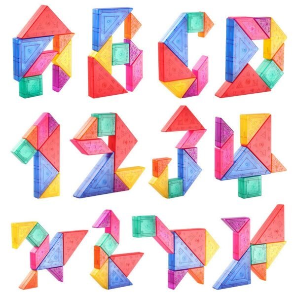 Tangram Magnétique 3D
