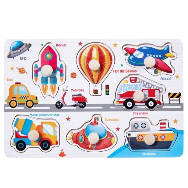 Puzzles animaux en bois - 4