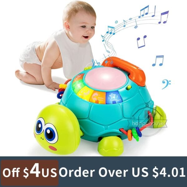 Tortue Musicale Lumineuse - 3