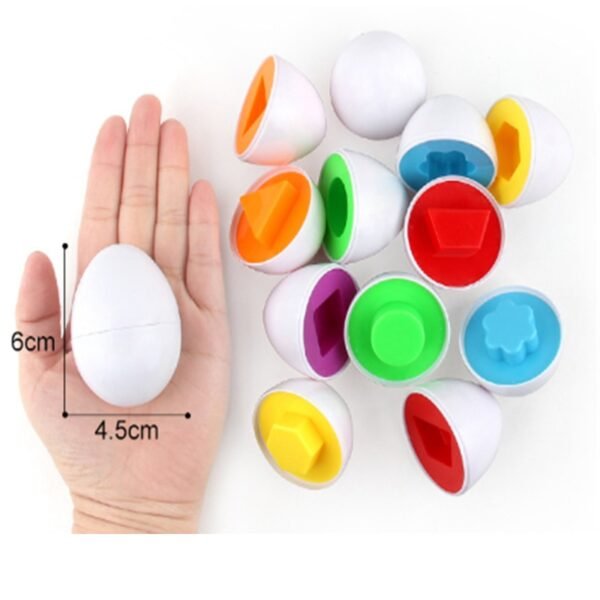 Oeufs Puzzles 3D Éducatifs - 2