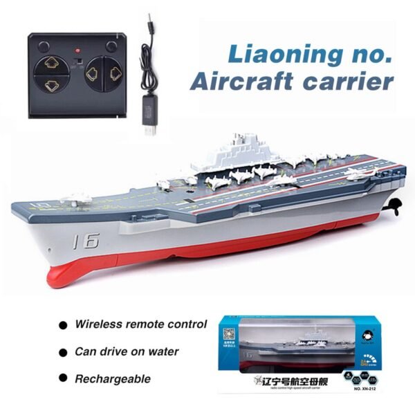 Porte-Avions Télécommandé Miniature - 6